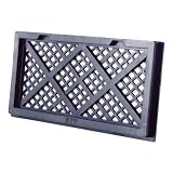 ヒロセ産業 ニュー瀬戸(床下換気孔) (アミなし) 黒 200×400×22mm （03319304）