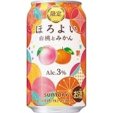 サントリー ほろよい<白桃とみかん> 350ml×24本
