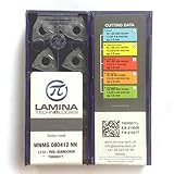 LAMINA　アルミカッターブレードインサート カッティングツール 回転工具 CNCツール 切削工具 10pcs