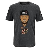 NBA Boys James半袖"レブロンChamps Big Head " Tee グレイ
