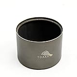 TOAKS チタンサイフォンアルコールストーブ軽量化僅か約20ｇ 風防 ポット超軽量 携帯便利 (STV01)