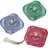 【単品/色指定不可品】くるりんメジャースクウェア 【計り はかり 巻尺 計測 計測器 工具 測定 測る 目盛り 文具 はかる 1,5ｍ 長さ メジャー 作業用品 100】