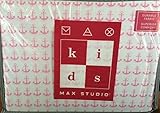 Max Studio Kids Pink Ship's Anchors Sheet Set, Full Size [並行輸入品]