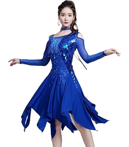 Amazon.co.jp: ラテン衣装 チャチャチャ 社交ダンス ラテン