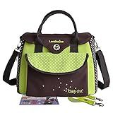 LANDHOUSE Women's Baby Diaper Nappy Bag Tote Green by LANDHOUSE