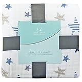 エイデンアンドアネイ ADEN+ANAIS ブランケット コットン 4種 クラシック・ドリーム・ブランケット (ROCK STAR) [並行輸入品]