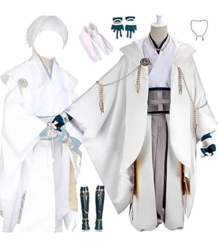 Amazon.co.jp: 刀剣乱舞 鶴丸国永 コスプレ出陣服 戦闘服 コスプレ衣装