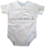 カチェテ ラップ型ボディ 半袖 ブルー 0M 10123