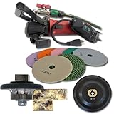 SECCO 38WVPOLSET 3/8-Inch Radius Wet Polisher Kit [並行輸入品]