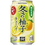 -196 冬の柚子チューハイ 350ml 24本 【徳島産の柚子使用】 [サントリー チューハイ]