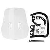 ジータレーシング(ZETA RACING) CT125(JA55/JA65)'20-25 ハンターカブ アドベンチャー ウィンドシールド スタンダードスクリーン ライトスモーク スクリーン上下反転可能 モバイル機器取付け マウントバー標準装備 角度 高さ 無段階調整 ロングツーリング 風防 ダートフリーク Dirtfreak F6161