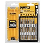 DEWALT DW3741C 10-Piece T-Shank Jig Saw Blade Set w/Case [並行輸入品]