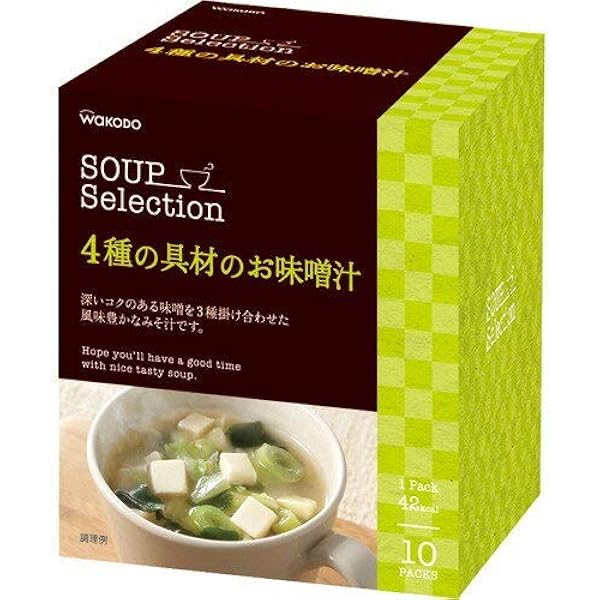Amazon | 和光堂 スープセレクション 味噌汁 10食分 6箱入り