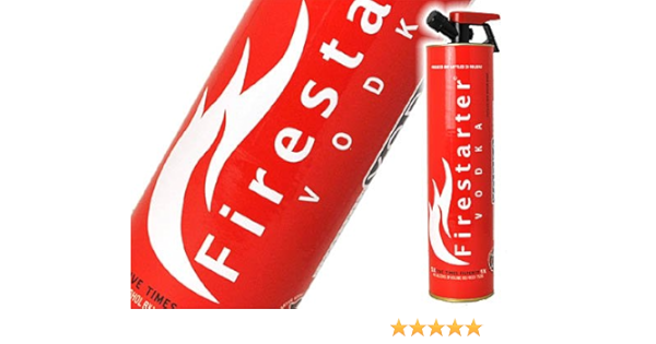 Amazon Co Jp ファイヤースターター ウォッカ 700ml 40度 並行輸入品 食品 飲料 お酒