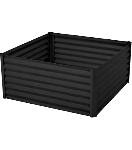 Amazon.co.jp: レイズドガーデンベッド スチール 粉体塗装