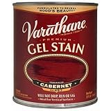 Rust-Oleum 224491H Varathane Gel Stain, Quart, Cabernet [並行輸入品]