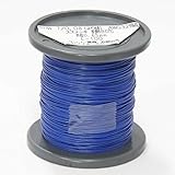 サンコー電商 SHW　耐熱ビニル絶縁電線 青色 100m AWG32 (相当) SHW 7/0.08