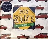 Boy Zone Full Sheet Set Red Fire Engine [並行輸入品]