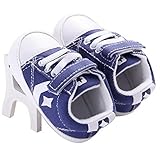 WAYLONGPLUS Prewalker Infant Anti-skid Soft Baby Shoes Toddler Sneaker (Blue Size 11) by WAYLONGPLUS