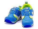 [キャロット] Carrot 女の子 男の子 ベビー シューズ 靴 スニーカー CR 2E B56 ブルー 12.5cm