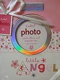 Baby Girl Little Angel Photo Album by Cudlie Accessories LLC [並行輸入品]