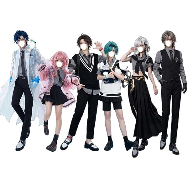 Amazon.co.jp: [ZQDM] shikumq 七次元生徒会、周央サンゴ コスプレ衣装