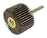 ヤナセ 軸付フラップホイール40# YUF4025 (10個入り)