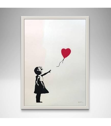 Amazon.co.jp: バンクシー BANKSY Love is in the Air デザイン