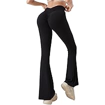 Amazon.co.jp: [VeroMan] フレアパンツ ヨガ ヨガパンツ フレア
