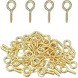 【Arti-Cipes】ステンレススチール ネジヒートン* 50個 uvレジン アクセサリー パーツ 金具 ハンドメイド 手芸 クラフト DIY (5*10mm, シルバー)