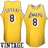 Kobe Bryant Los Angeles Lakers # 8メンズ1996 – 97 NBA Authentic Jersey ゴールド