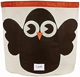 3 Sprouts Storage Bin　Owl　（並行輸入）