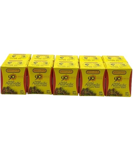 Amazon | シッダレパ アーユルヴェーダ バーム, 10g x 10個セット