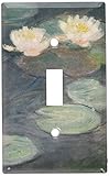 Art Plates - Monet: Water Lilies (Close-Up) Switch Plate - Single Toggle [並行輸入品]