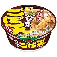 Amazon.co.jp: マルちゃん バリうま まめごぼ天うどん ( 40g×12