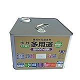 ロックペイント 水性多用途塗料 クリーム 7L H75-7728-61
