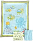 NoJo Little Bedding Ocean Dreams 3 Piece Crib Bedding Set