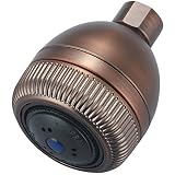 Olympia Faucets OP-640016-ORB Three Functions Pulsating Showerhead, Oil Rubbed Bronze Finish [並行輸入品]