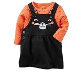 Carter's SHIRT ベビー・ガールズ カラー: ブラック