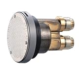 SANEI バスルーム用追い焚き配管部品 一口循環接続金具 ステンレスカバー付