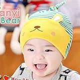 Liroyalベビー男の子/女の子幼児キッズアウトドアプライベートスタイリッシュな漫画子ヘッドキャップベビー秋と冬帽子