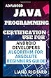 Advanced JAVA Programming Certification use for Android developers: Algorithm For Absolute Beginners guide