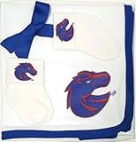 ボイジー州立ブロンコスBaby Receiving Blanket andソックスギフトセット