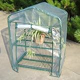 グリーンハウス（ビニールハウス）　2段　道具を一切使わず、手間いらずのカンタン組立て！　SV-3505