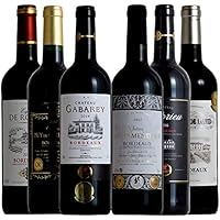 全て金賞受賞 ボルドー飲み比べ ソムリエ厳選ワインセット 赤ワイン 750ml 6本