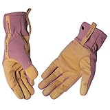 KINCO 2004W-L Women's MiraX2 Synthetic Leather Gloves, Large, Purple/Yellow by KINCO INTERNATIONAL