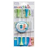 MUN-15222 マンチキン クリーニングブラシセット ボトルブラシ ストローブラシ 哺乳瓶ブラシ