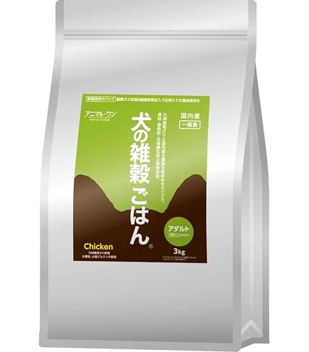 Amazon.co.jp: アニマル・ワン アニマルワン 犬の雑穀ごはん アダルト