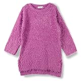 ブランシェス（branshes） シャギーニットワンピース【ローズピンク/（04）100cm】