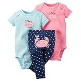 カーターズ Carter's ボディスーツ & パンツ 3点セット 3-Piece Bodysuit & Pants Set P (2.3kg 低出生体重児)
